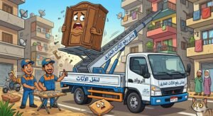 شركات نقل الاثاث بالونش بقليوب.