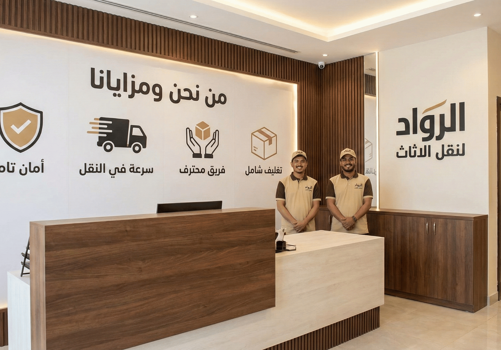مزايا الرواد لنقل العفش