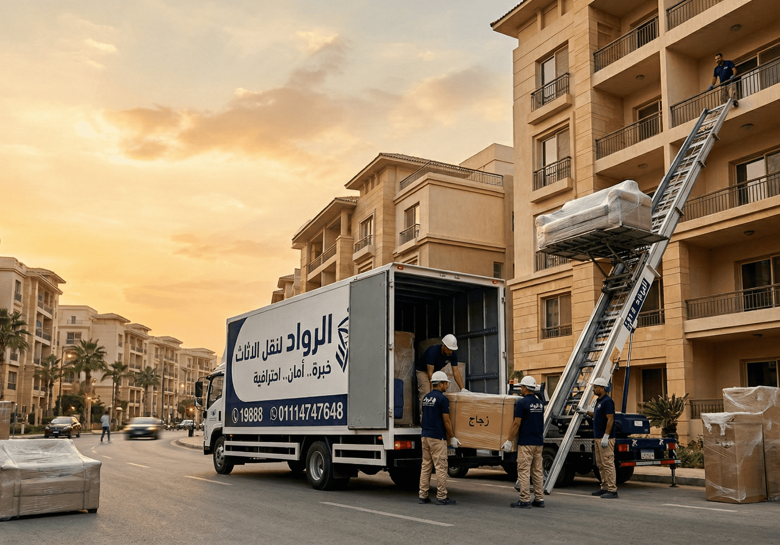 نقل الموبيليا بالقاهرة