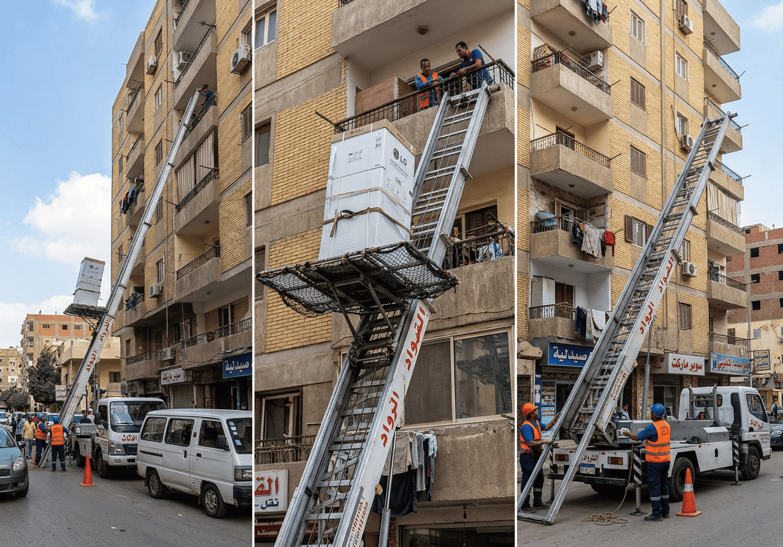 ونش رفع اثاث هيدروليكي ونش رفع عفش هيدروليكي